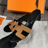 Hermes sandals Style 004 - top view showing design