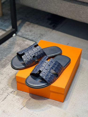 Hermes shoes Style 020 - texture and material detail