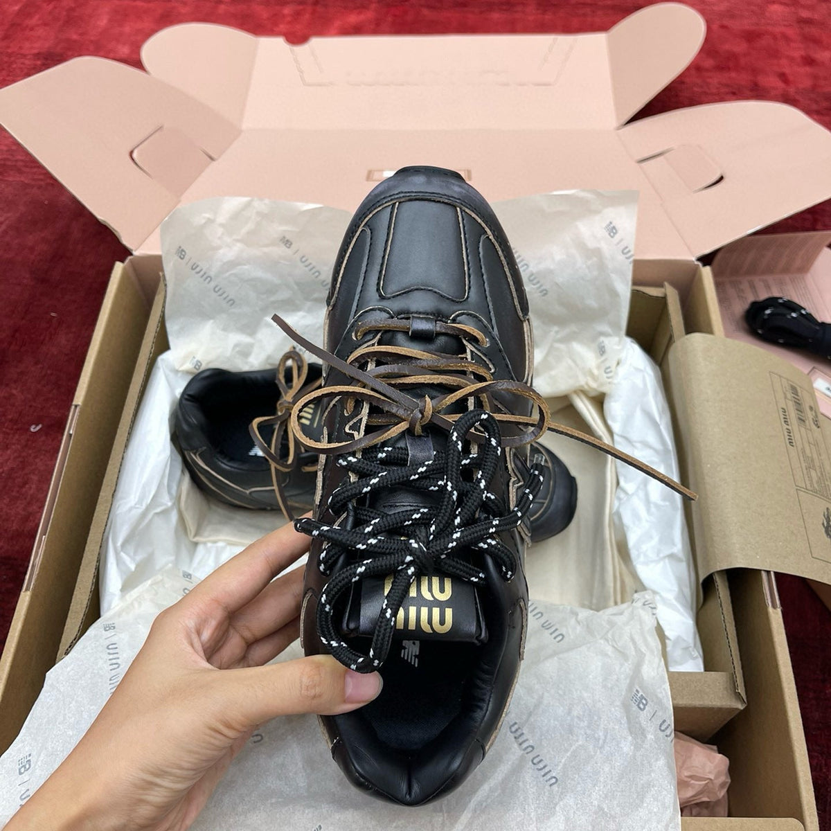 New Balance Shoes- New Balance Miu M x New Balance Trainers Luxury Lifestyle Designer Footwear