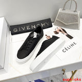 Givenchy Red Low-Top Sneakers - Sole Detail View