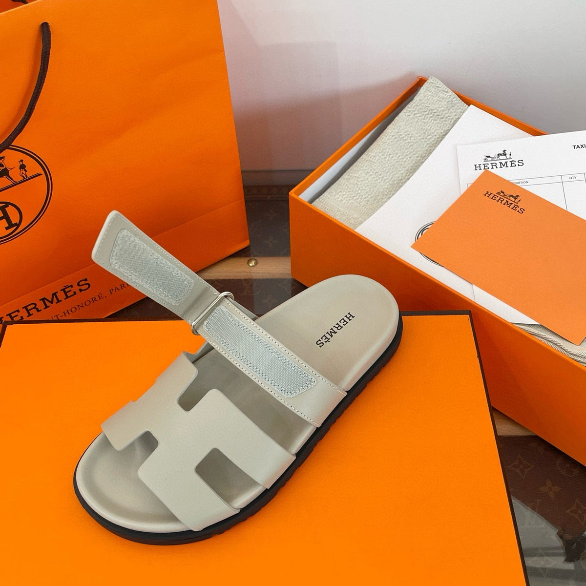 Shoes- Herm Chypre Sandals Luxury Lifestyle Designer Footwear