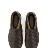 Bottega Veneta premium flats detail and craftsmanship close-up