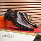 Hermes shoes Style 053 - front view, refined designer finish