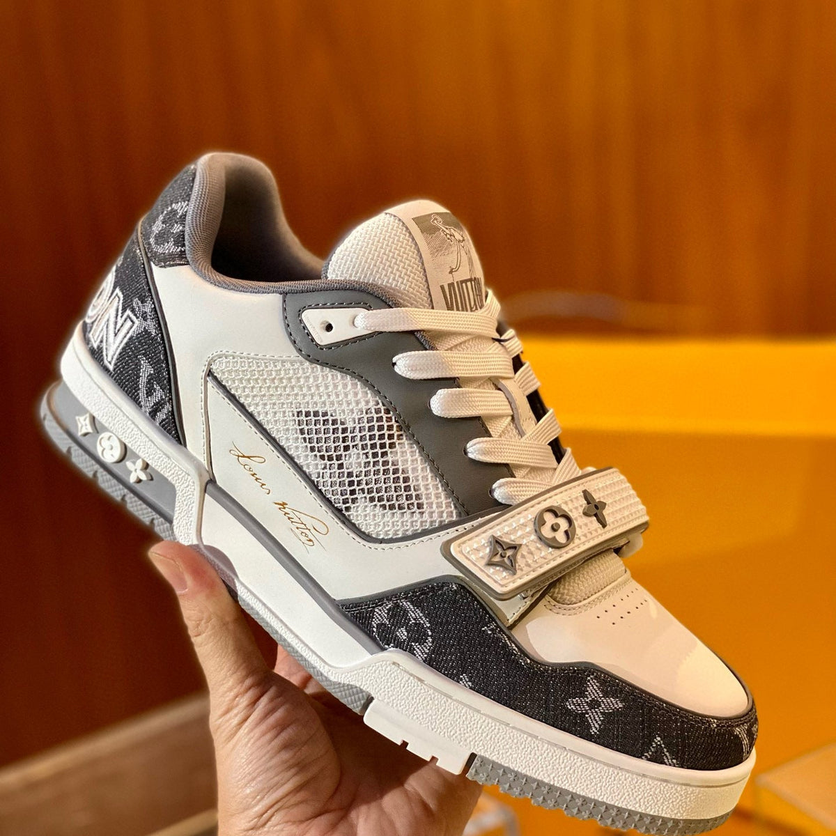 Louis Vuitton Shoes- Louis Vuitton Lou Trainers Comfortable Everyday Designer Shoes