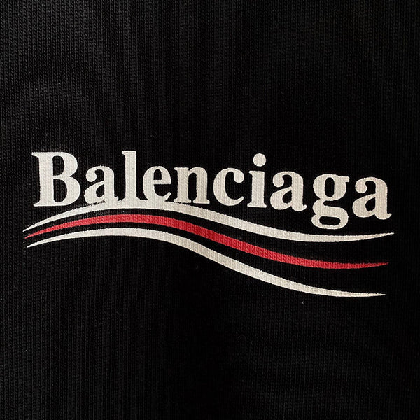 Close-up of Balenciaga designer clothing craftsmanship
