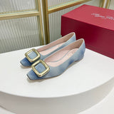 Close-up of Roger Vivier shoes craftsmanship