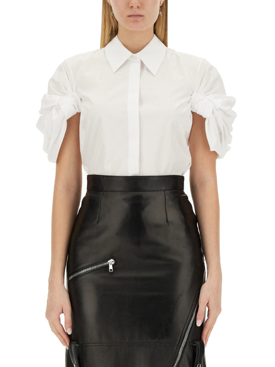 Alexander McQueen tee shirts luxury designer piece front view