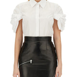 Alexander McQueen tee shirts luxury designer piece front view