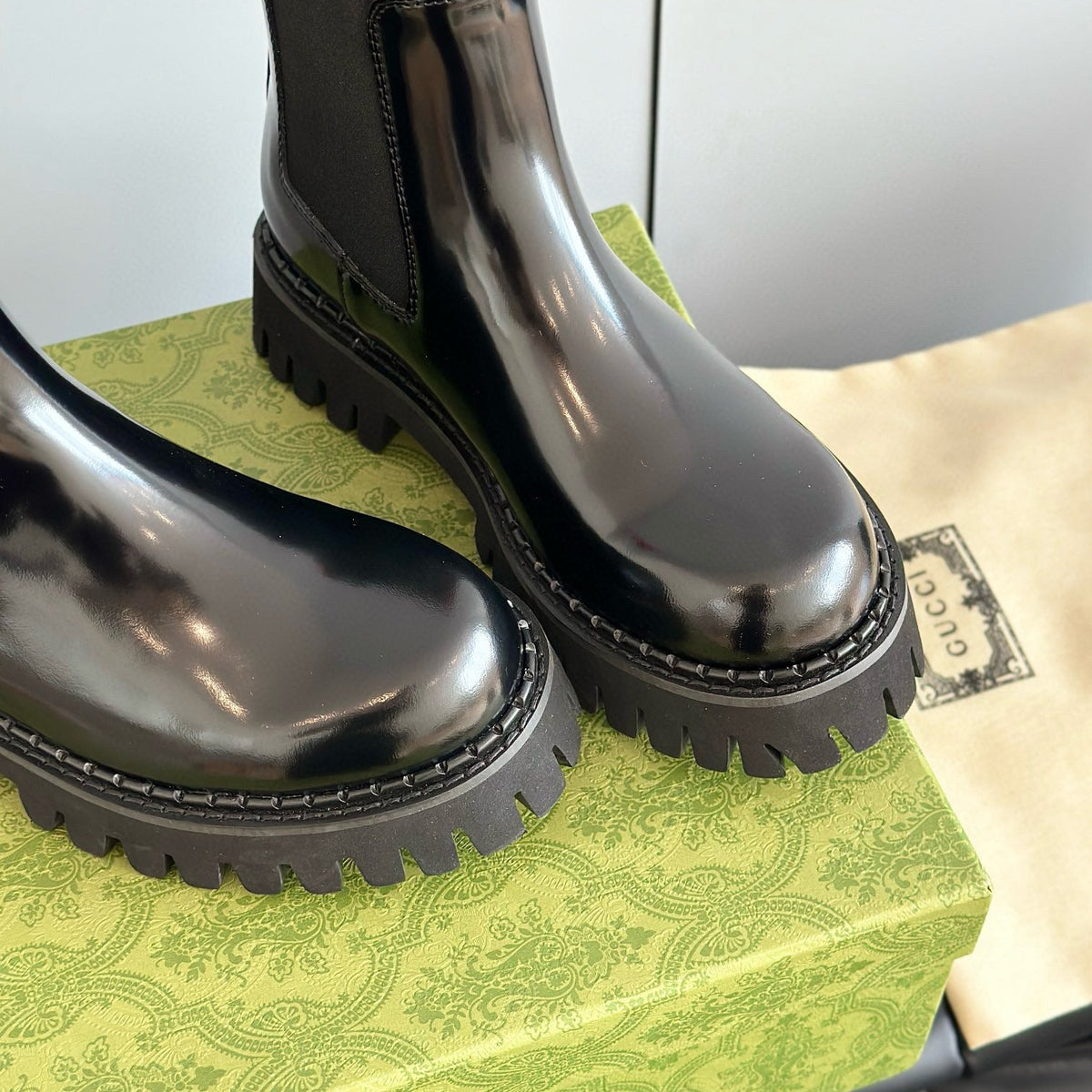 Gucci Shoes- Gucci Boots Premium Designer Casual Shoes
