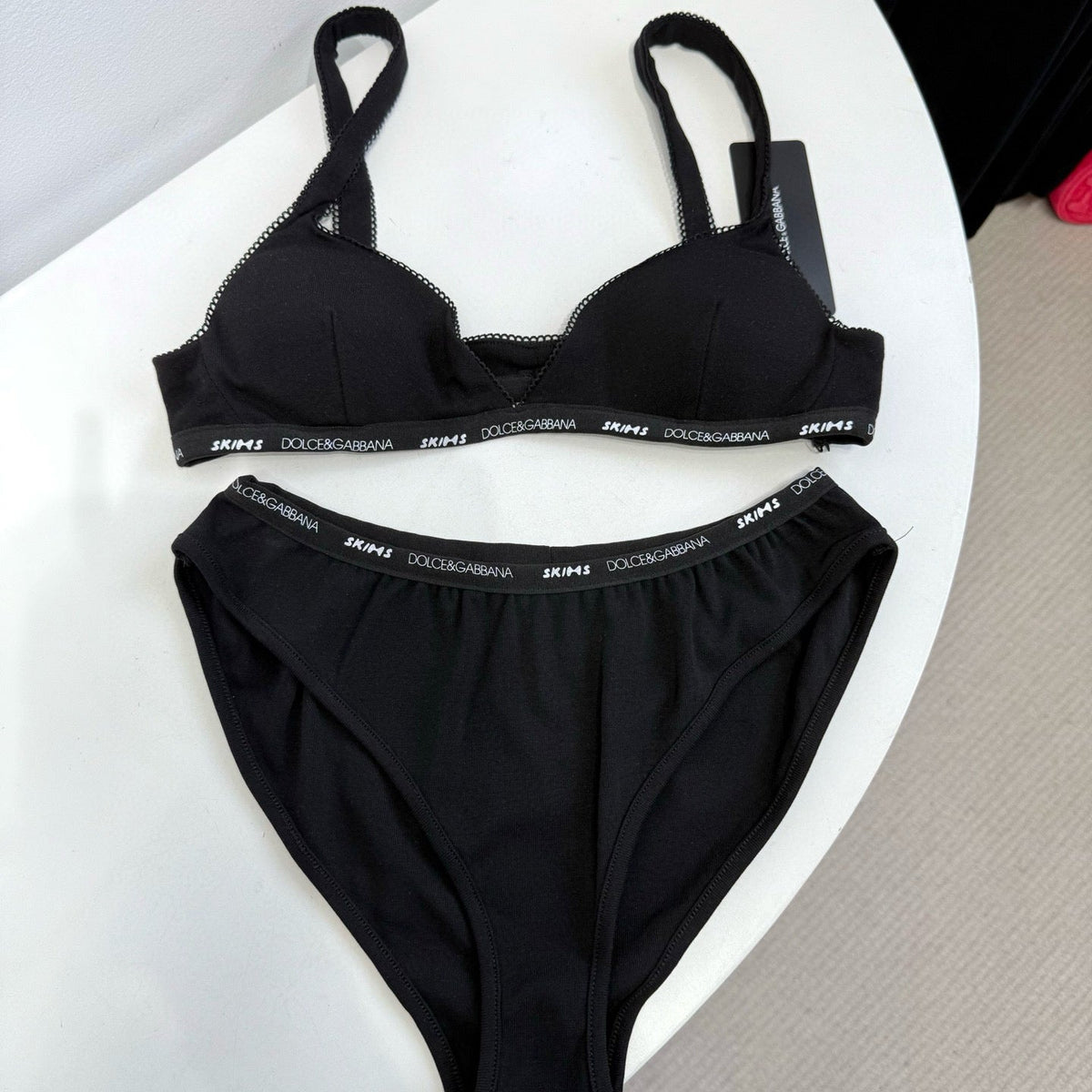 Accessories- Skims x Dg Bra Set Luxury Designer Fashion Accessory