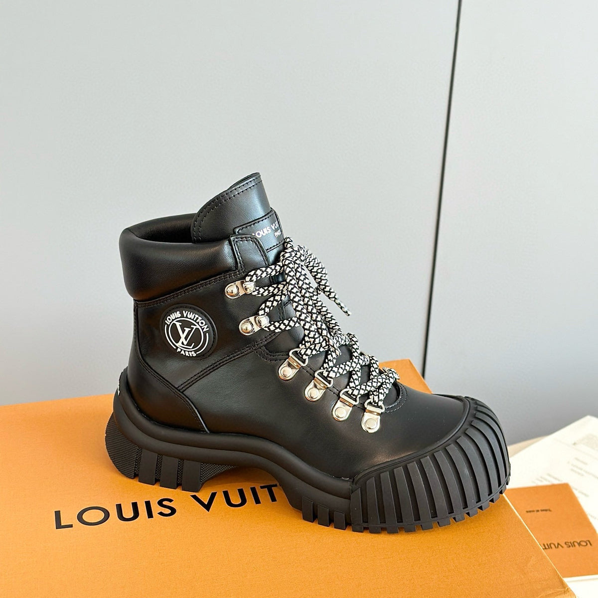 Louis Vuitton Shoes- Louis Vuitton Lou Ruby Boots Comfortable Everyday Designer Shoes