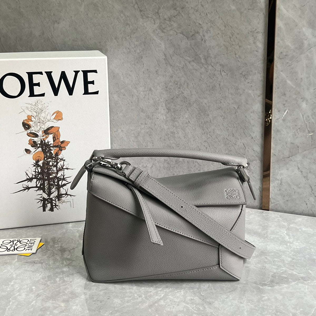 Bags- Loew Small Puzzle Edge Bag Premium Designer Shoulder Bag