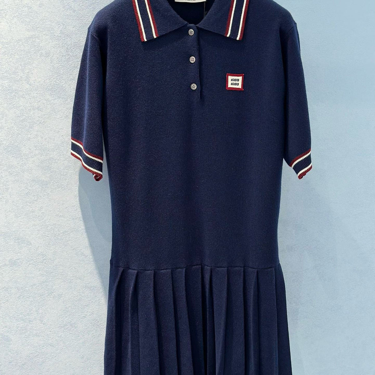 Polo Shirts- Miu M Polo Dress Premium Everyday Polo Shirt