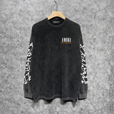 Amiri designer hoodie full view