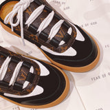 Louis Vuitton Black Pointed-Toe Flats - Sole Detail View