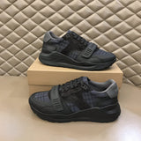 Burberry Black Combat Boots - Lifestyle Styling Shot