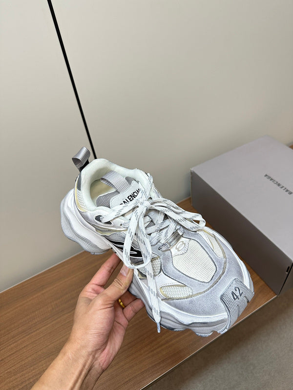 Balenciaga White Bow-Detail Flats - Lifestyle Styling Shot