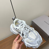Balenciaga White Bow-Detail Flats - Lifestyle Styling Shot