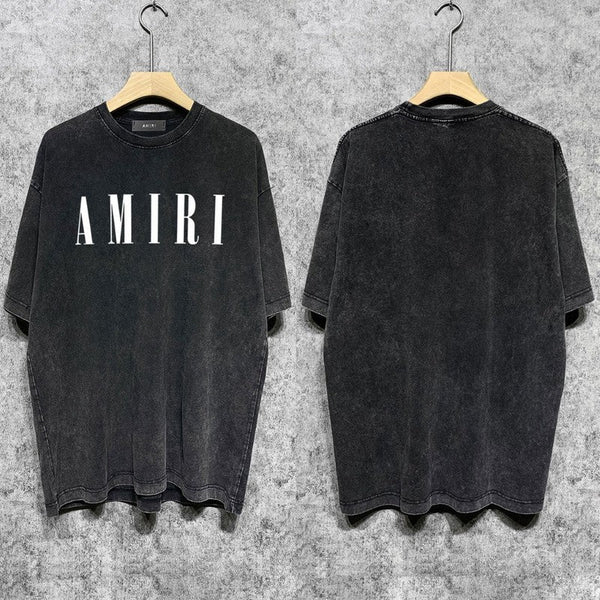 Amiri t-shirt front view designer style