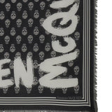 Alexander McQueen premium scarves & wraps detail and craftsmanship close-up
