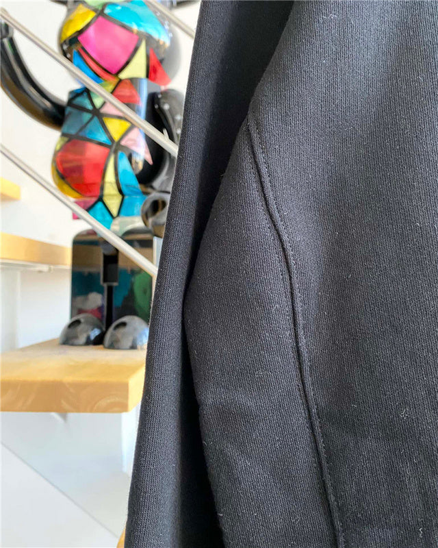 Close-up of Balenciaga designer clothing craftsmanship