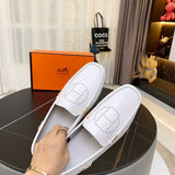 Hermes shoes Style 037 - side profile detail