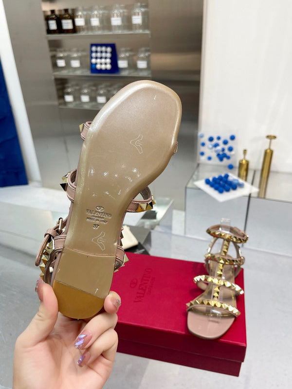 Valentino Garavani luxury shoes detail shot