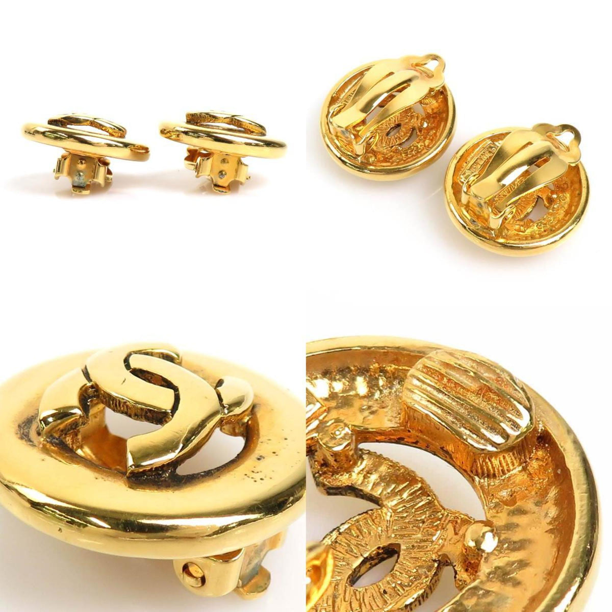 Chanel Jewellery? Chanel Coco Mark Earrings Luxury Designer Statement Jewellery