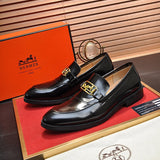 Hermes shoes Style 073 - front view, elevated everyday design