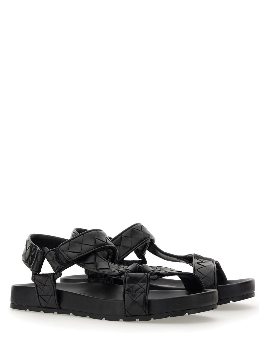Bottega Veneta sandals luxury designer piece front view