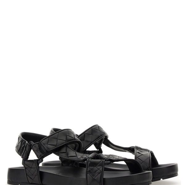 Bottega Veneta Shoes Bottega Veneta Men Leather Sandal Premium Designer Casual Shoes