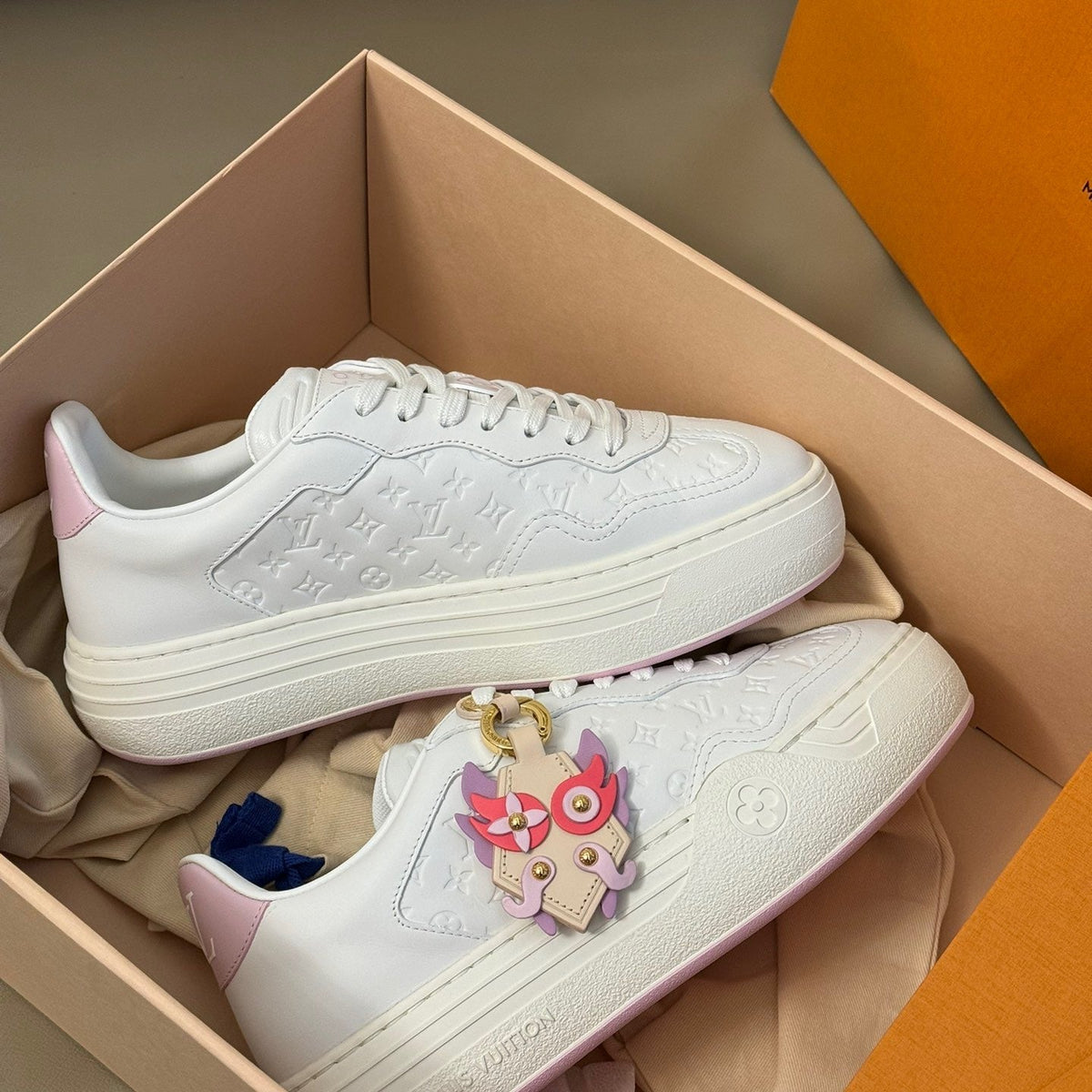 Louis Vuitton Shoes- Louis Vuitton Lou Trainers Premium Designer Casual Shoes