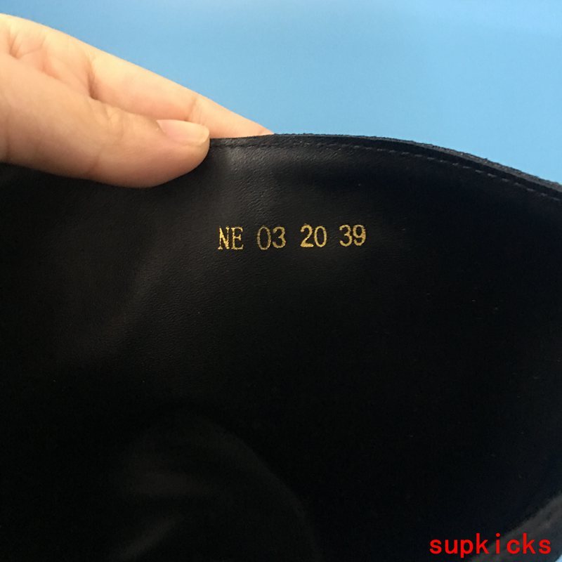 Dior Grey Slip-On Sneakers - Heel Detail View