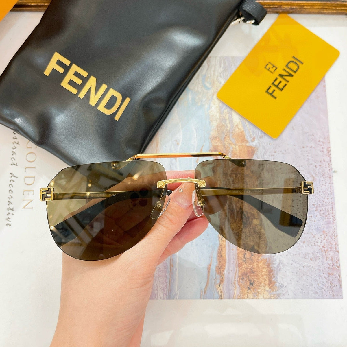 Sunglasses- Fen Sunglasses Premium Fashion Designer Sunglasses