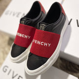 Givenchy Burgundy Block Heel Pumps - Lifestyle Styling Shot