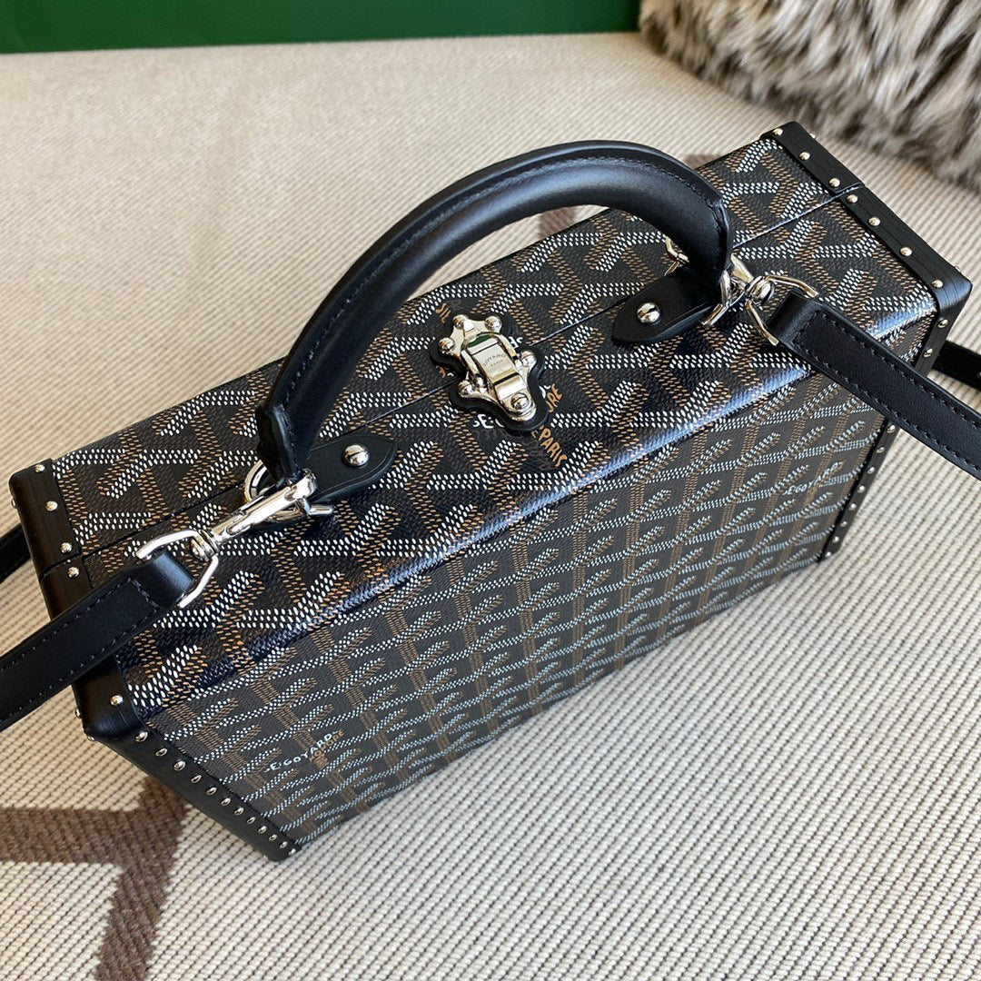 Bags- Goya Grand Hotel Trunk Bag Premium Designer Shoulder Bag