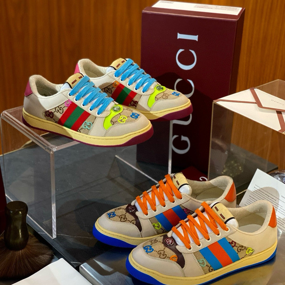 Gucci Shoes? Gucci Screener Trainers Comfortable Everyday Designer Shoes