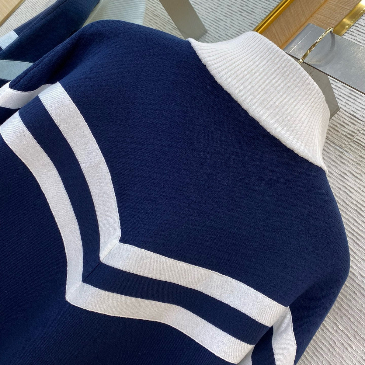 Louis Vuitton Sweaters- Louis Vuitton Lou Zip Jumper Premium Casual Designer Knitwear