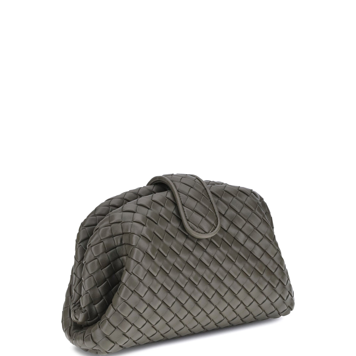 Bottega Veneta premium clutches detail and craftsmanship close-up
