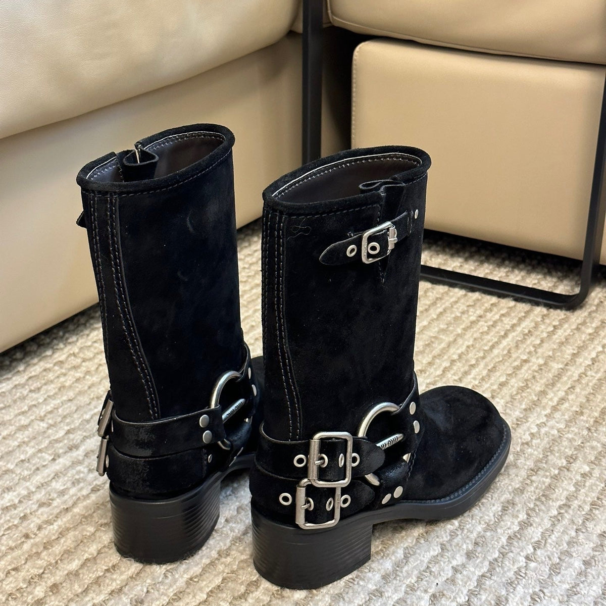 Shoes? Miu M Boots Luxury Lifestyle Designer Footwear