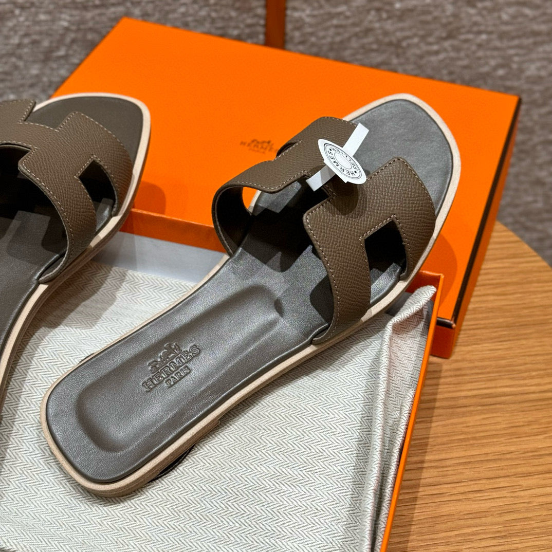 Shoes- Herm Oran Sandals Premium Designer Casual Shoes