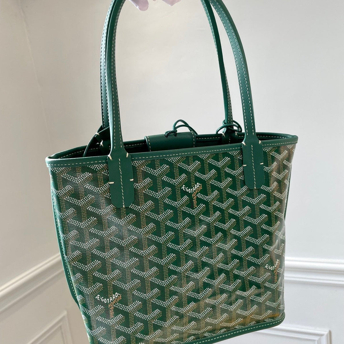Bags- Goya Mini Anjou Bag Luxury Designer Leather Handbag