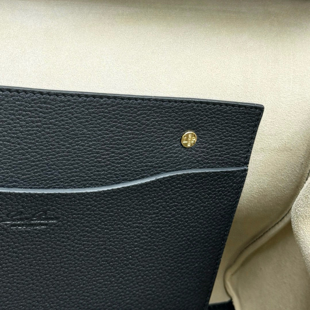 Bags- Loro P Loom Bag L32 Luxury Designer Leather Handbag