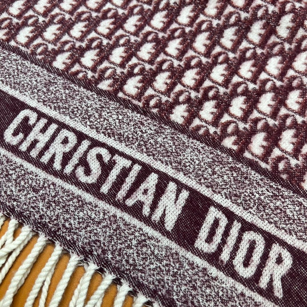 Dior Scarves- Dior Oblique Scarf Elegant Everyday Designer Scarf