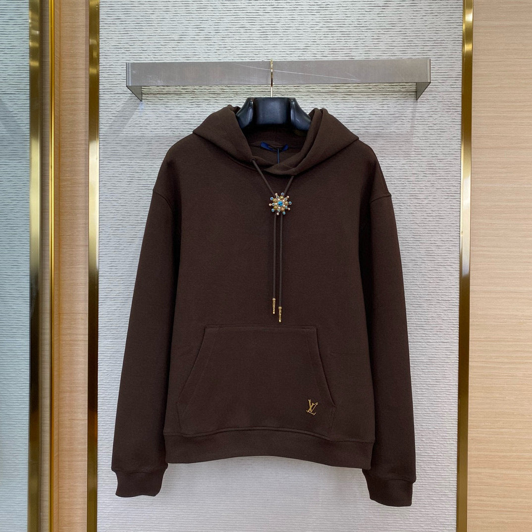 Louis Vuitton Hoodies- Louis Vuitton Lou Hoodie Comfortable Luxury Streetwear Hoodie