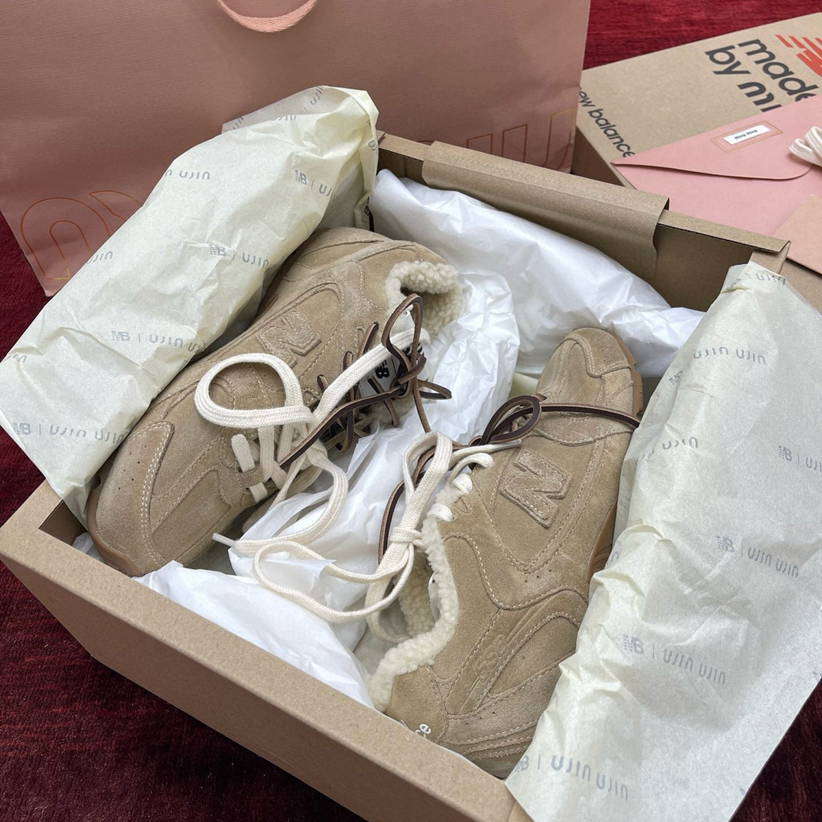 New Balance Shoes- New Balance Miu M x New Balance Trainers Luxury Lifestyle Designer Footwear
