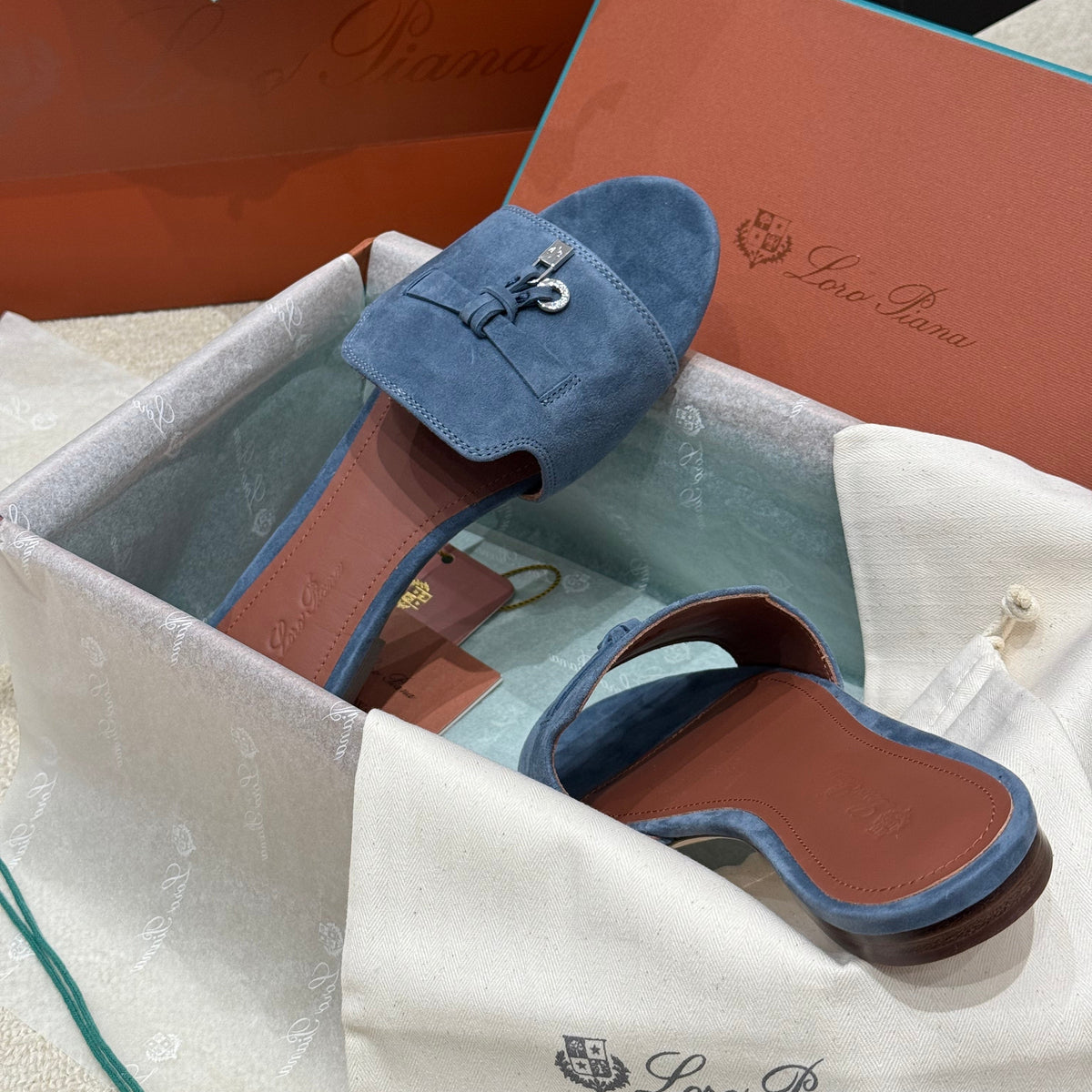 Jewellery- Loro P Summer Charm Slipper Luxury Designer Statement Jewellery