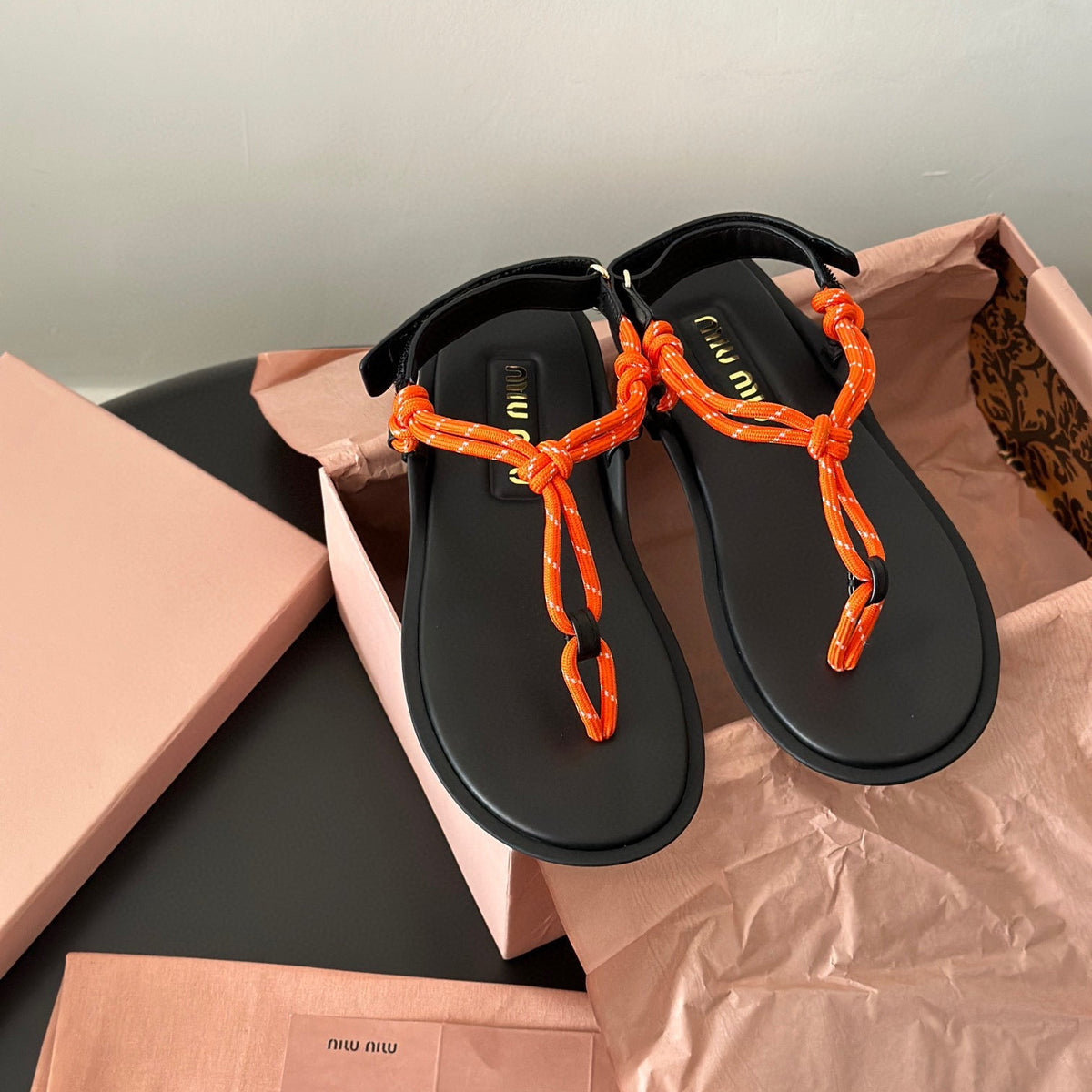 Shoes- Miu M Sandals Luxury Lifestyle Designer Footwear