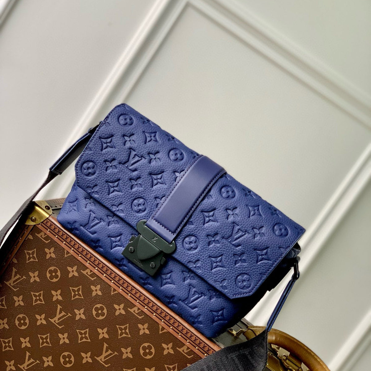 Louis Vuitton Bags- Louis Vuitton Lou S-cape Messenger Bag Premium Designer Shoulder Bag