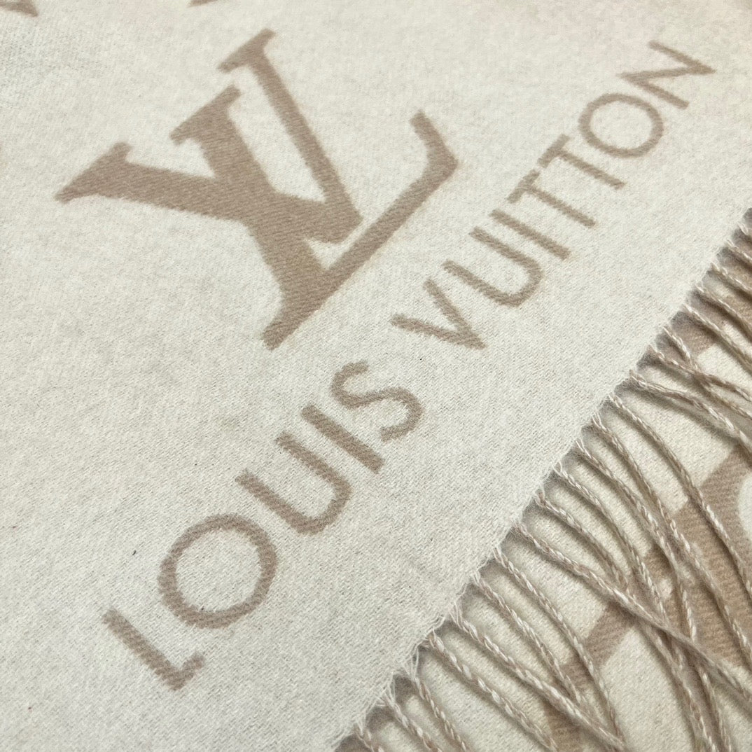 Louis Vuitton Scarves- Louis Vuitton Lou Scarf Elegant Everyday Designer Scarf